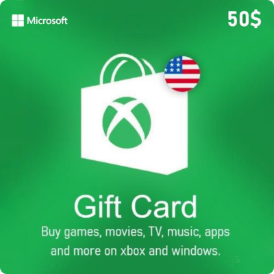 Xbox Live US - Gift Card USD50